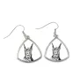 Great Dane - dog earrings, hanging earrings with a picture, personalized jewelry with Art-Dog brand print