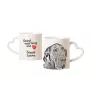 Great Dane I - cup with a dog, adorable cup with a heart-shaped handle, universal gift from the Art-Dog brand