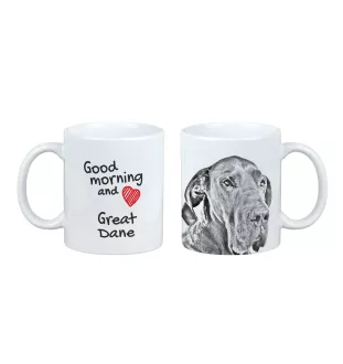 Dogue allemand, Grand danois I - tasse avec chien, tasse avec photo, cadeau personnalisé de la marque Art-Dog