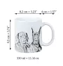 Dogue allemand, Grand danois - tasse avec chien, tasse avec photo, cadeau personnalisé de la marque Art-Dog