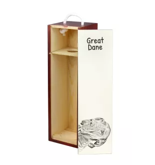 Dog niemiecki I pudełko na wino z psem Art-Dog