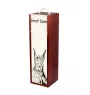 Great Dane - wine box with a dog, alcohol box with graphics, personalized gift box from the Art-Dog brand