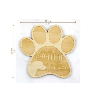 Harrier - Sous-verre mug, sous-verre gravé avec chien, cadeau pour amoureux des chiens par la marque Art-Dog