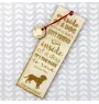 Hanoverian Hound, Hanover Hound, Hanoverian Scenthound - dog bookmark, personalized bookmark, gift for bookworm from Art-Dog brand