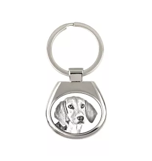 Harrier - Schlüsselanhänger mit Hund, Anhänger mit Aufdruck, personalisierter Anhänger der Marke Art-Dog