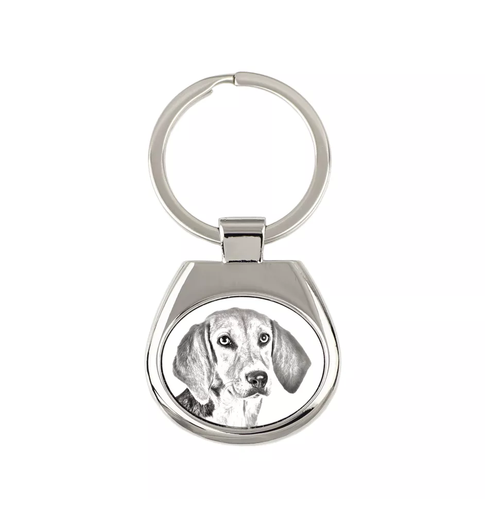 Harrier - Schlüsselanhänger mit Hund, Anhänger mit Aufdruck, personalisierter Anhänger der Marke Art-Dog