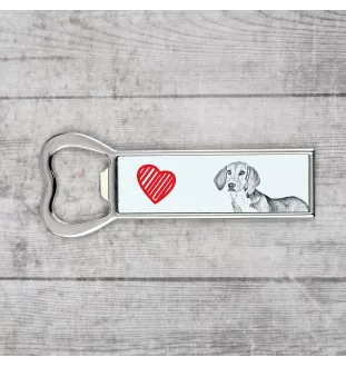 Harrier - ouvre-bouteille avec chien, ouvre-bouteille personnalisé pour réfrigérateur, cadeau unique pour homme de la marque Art-Dog