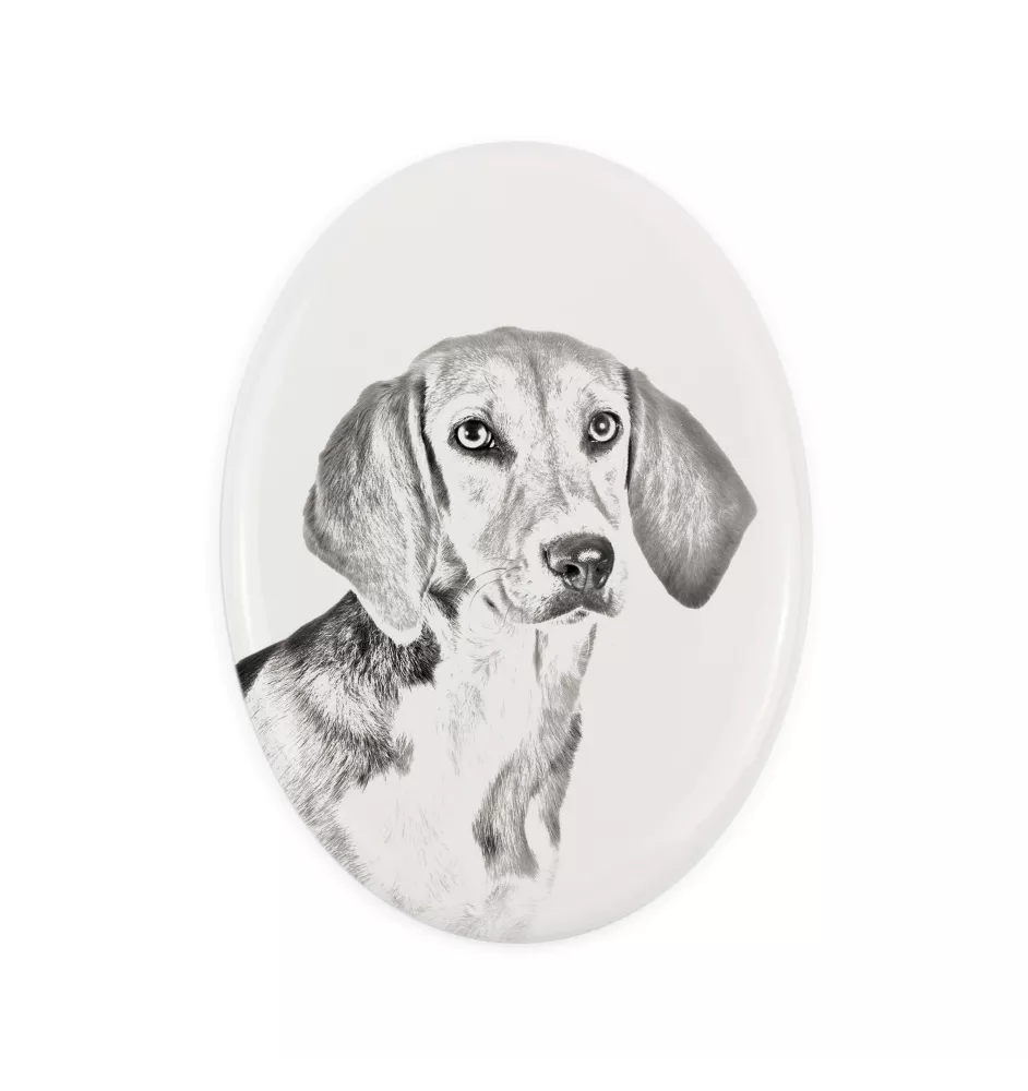 Harrier płyta nagrobna ze zdjęciem psa Art-Dog