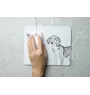 Harrier - tapis de souris personnalisé avec impression, tapis de souris personnalisé avec chien, accessoire unique pour employé de bureau de la marque Art-Dog