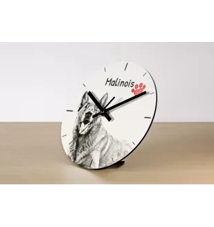 Harrier - Wanduhr mit Hund, Regal Uhr mit Druck, personalisierte Hausdekoration von Art-Dog.