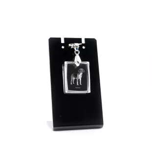 Harrier - Pendentif chien en cristal, collier photo, bijoux uniques par Art-Dog