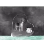 Harrier zegar w kształcie serca z psem Art-Dog
