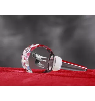 Harrier - Bouchon de bouteille en cristal, bouchon de vin unique avec photo, cadeau personnalisé pour sommelier par la marque Art-Dog