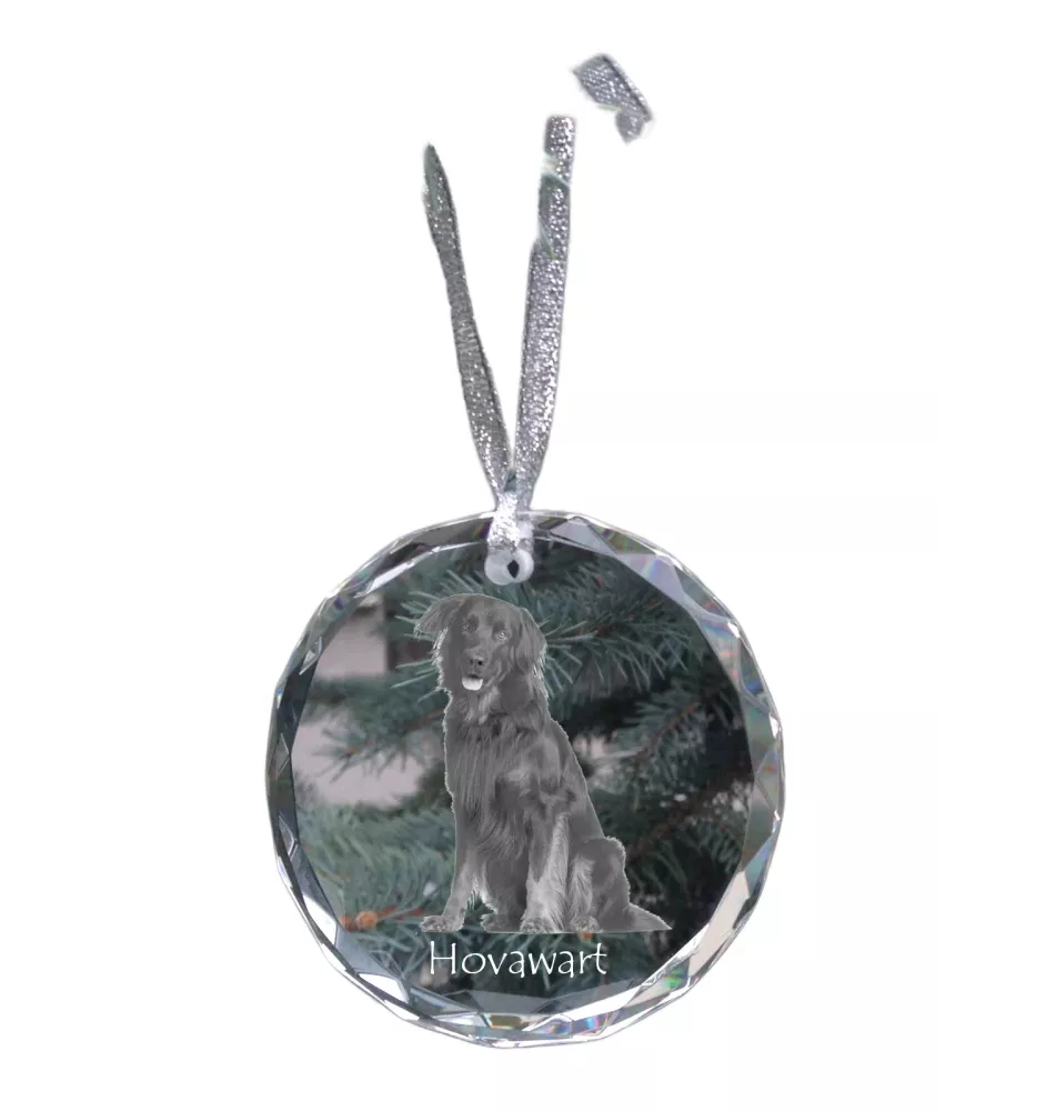 Hovawart medal kryształowy z psem Art-Dog