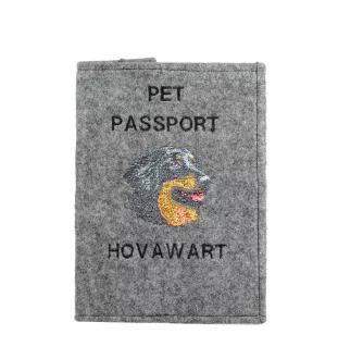 Hovawart - Porte passeport pour chien, porte document, cadeau pour le voyageur de la marque Art-Dog