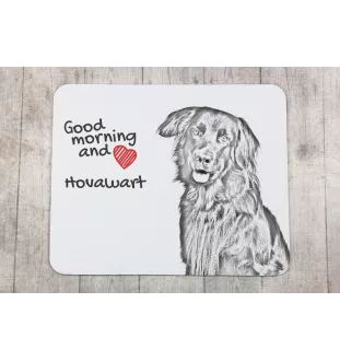 Hovawart - tapis de souris personnalisé avec impression, tapis de souris personnalisé avec chien, accessoire unique pour employé de bureau de la marque Art-Dog