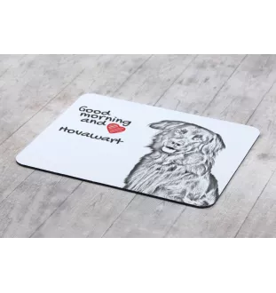 Hovawart - tapis de souris personnalisé avec impression, tapis de souris personnalisé avec chien, accessoire unique pour employé de bureau de la marque Art-Dog