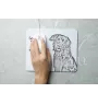 Hovawart - Mauspad mit Druck, personalisiertes Mauspad mit Hund, einzigartiges Gadget für Büroangestellte von Art-Dog.