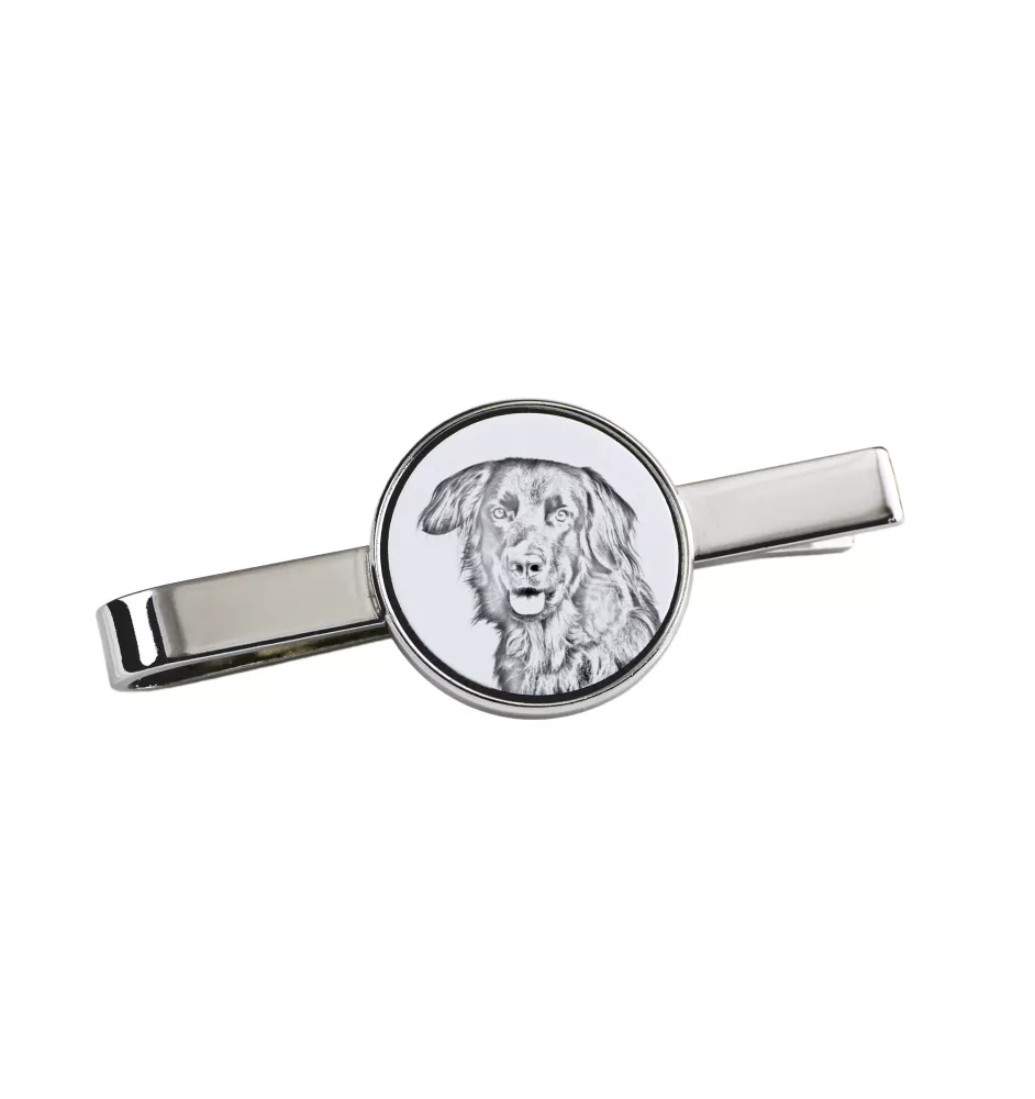 Hovawart - épingle à cravate avec chien, pince à cravate personnalisée, cadeau unique pour homme de la marque Art-Dog