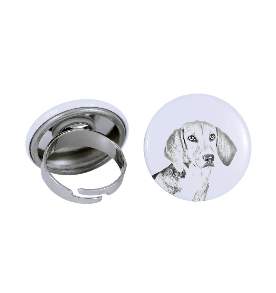 Harrier - bijoux pour femmes avec l'image d'un chien, produit fait à la main, possibilité d'ajouter sa propre photo, marque Art-Dog