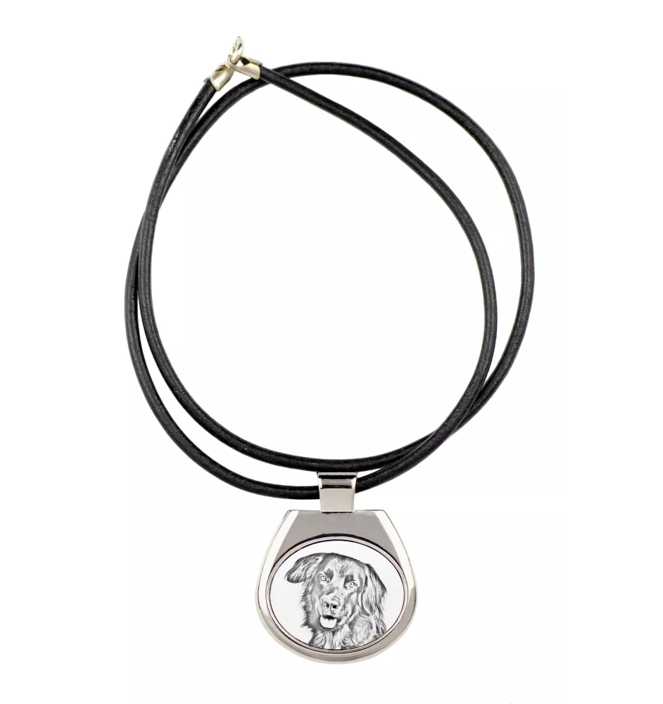Hovawart, Hovie - dog necklace, personalized pendant with a photo, unique necklace for women and men by Art-Dog brand