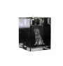Hovawart - Bougeoir avec photo de chien, porte bougie en cristal, cadeau personnalisé par la marque Art-Dog