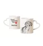 Harrier kubek z psem good morning serce Art-Dog