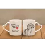 Harrier - tasse avec chien, une tasse adorable avec une anse en forme de cœur, un cadeau universel de la marque Art-Dog