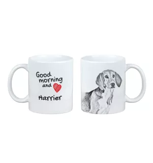 Harrier - tasse avec chien, tasse avec photo, cadeau personnalisé de la marque Art-Dog