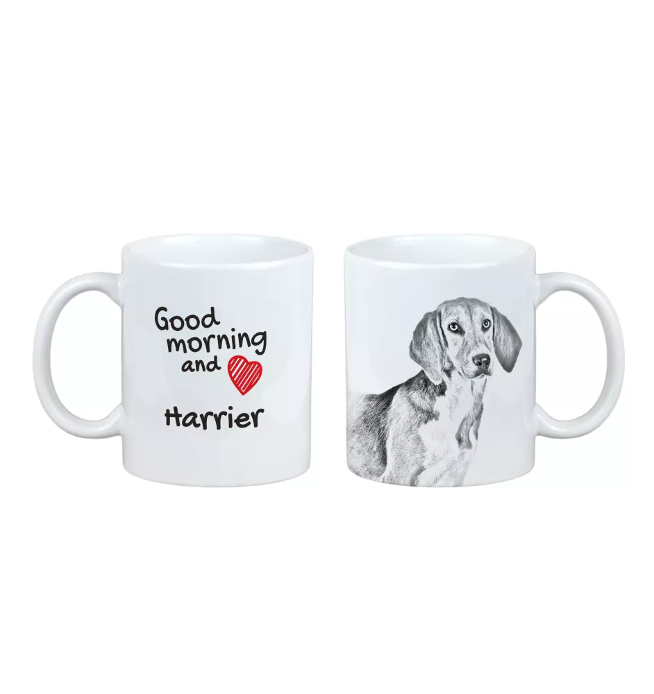Harrier - cup with a dog, cup with a photo, personalized gift from the Art-Dog brand