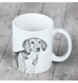 Harrier - cup with a dog, cup with a photo, personalized gift from the Art-Dog brand