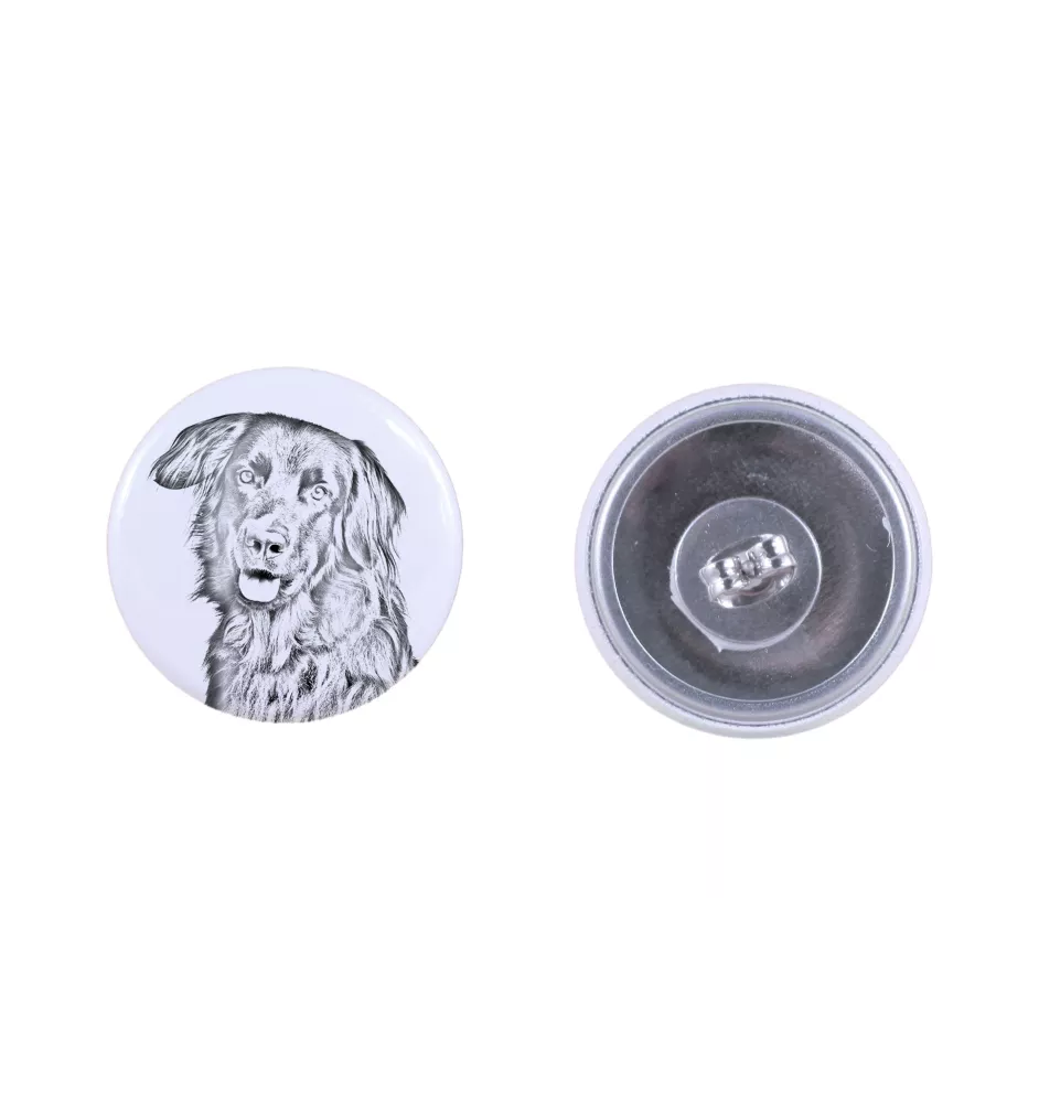 Hovawart, Hovie - unique dog earrings, your pet on a keychain, Art-Dog's own brand