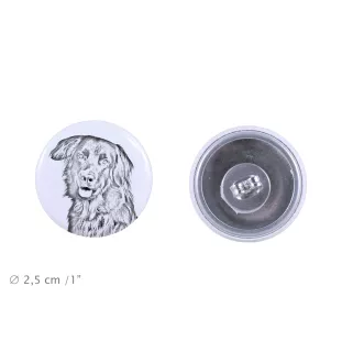 Hovawart kolczyki z psem mały Art-Dog