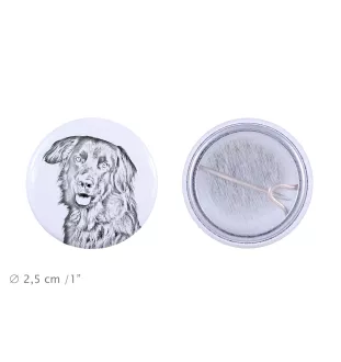 Hovawart - badge avec votre chien, ajoutez votre propre photo, marque Art-Dog