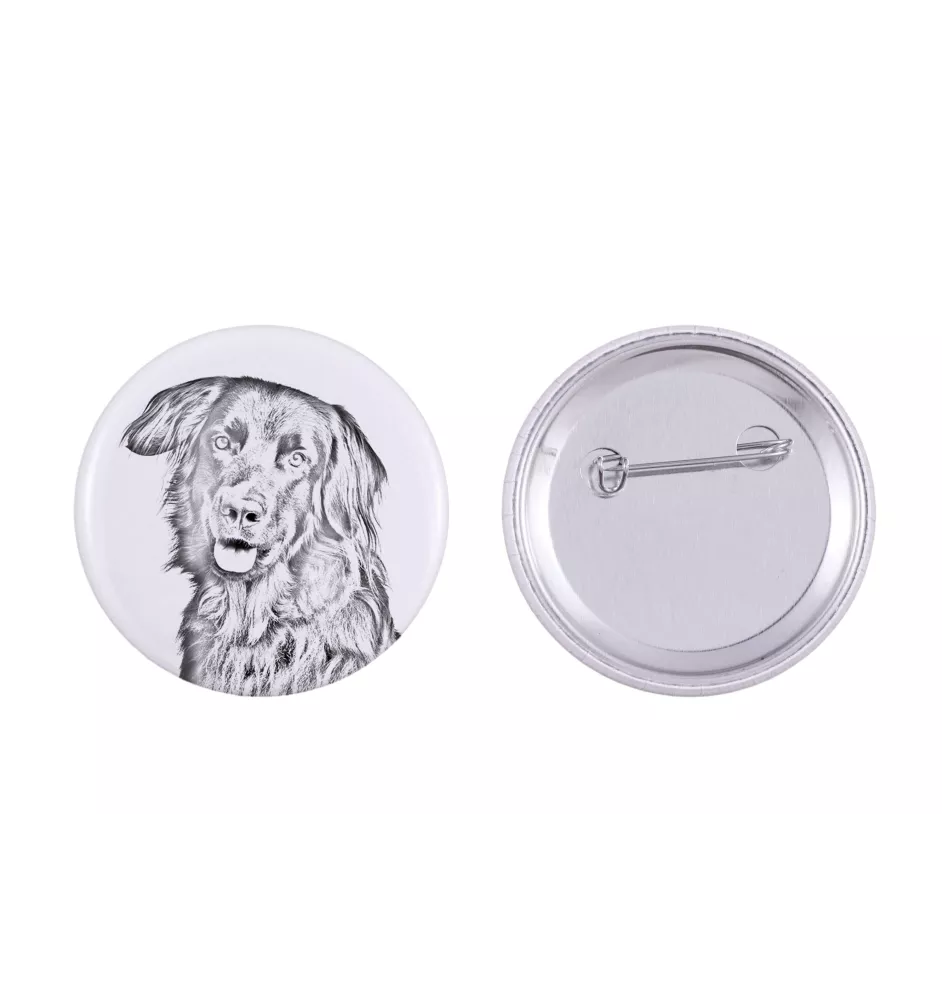 Hovawart - badge avec votre chien, ajoutez votre propre photo, marque Art-Dog