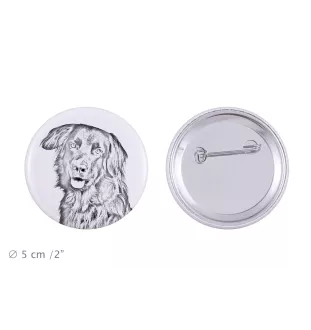 Hovawart - badge avec votre chien, ajoutez votre propre photo, marque Art-Dog