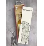 Hovawart - Weinbox mit Hund, Alkoholbox mit Grafik, personalisierte Geschenkbox der Marke Art-Dog