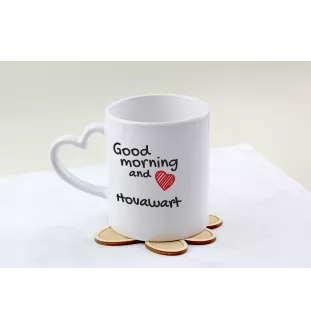 Hovawart - tasse avec chien, une tasse adorable avec une anse en forme de cœur, un cadeau universel de la marque Art-Dog