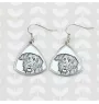 Hovawart, Hovie - dog earrings, hanging earrings with a picture, personalized jewelry with Art-Dog brand print