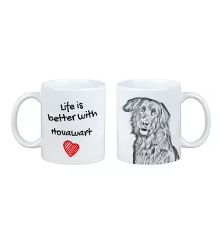 Hovawart, Hovie - cup with a dog, cup with a photo, personalized gift from the Art-Dog brand
