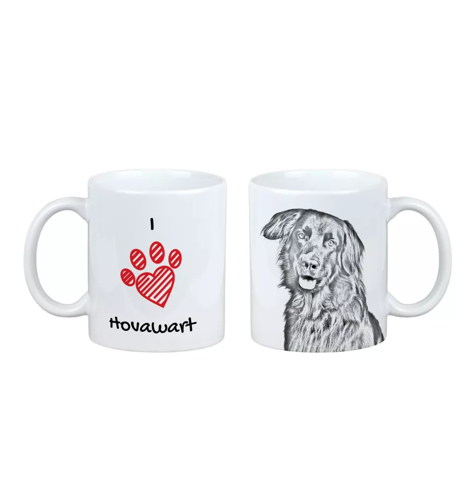 Hovawart - Tasse mit Hund, entzückende Tasse mit Grafik, Geschenk mit Ihrem Foto von der Marke Art-Dog