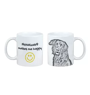 Hovawart - tasse avec chien, une tasse joyeuse pour les amoureux des chiens, un cadeau personnalisé de la marque Art-Dog
