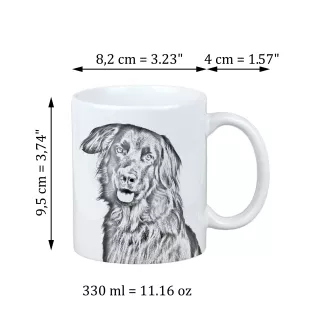 Hovawart - Tasse mit Hund, fröhliche Tasse für Hundeliebhaber, personalisiertes Geschenk der Marke Art-Dog