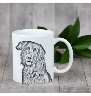 Hovawart - tasse avec chien, une tasse joyeuse pour les amoureux des chiens, un cadeau personnalisé de la marque Art-Dog