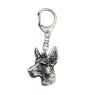 Podenco Ibicenco, Ibiza-Podenco,Ca Eivissec - Versilberter Schlüsselanhänger mit Hund, Handtaschen-Dekoration, Rucksack-Anhänger der Marke Art-Dog