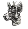 Podenco d'Ibiza, chien de garenne des Baléares - collier avec un chien, pendentif en plaqué argent pour les fans de chiens, bijoux uniques de la marque Art-Dog