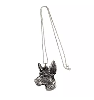 Ibizan Hound, Ibizan Podenco, Ibizan Warren Hound - Dog necklace, unique jewellery for the dog fan, unique adder pendant by Art-Dog brand