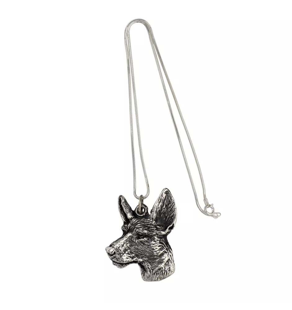 Ibizan Hound, Ibizan Podenco, Ibizan Warren Hound - Dog necklace, unique jewellery for the dog fan, unique adder pendant by Art-Dog brand