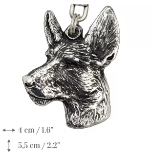 Podenco z Ibizy naszyjnik na lince Art-Dog