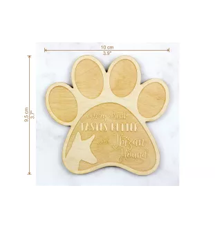 Ibizan Hound, Ibizan Podenco, Ibizan Warren Hound - Mug coaster, engraved coaster with dog, gift for dog lover by Art-Dog brand
